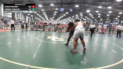 285 lbs Rr Rnd 1 - Chris Funches, Grizzly Wrestling Club - HSB vs Jeremy Camacho, ELITE NJ BLACK - HSB