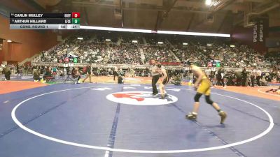2A-113 lbs Cons. Round 1 - Carlin Mulley, Greybull/Riverside vs Arthur Hilliard, Lingle-Ft. Laramie/Southeast
