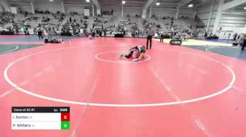 120 lbs Consi Of 32 #1 - Isaac Santos, GA vs Parker Withers, VA