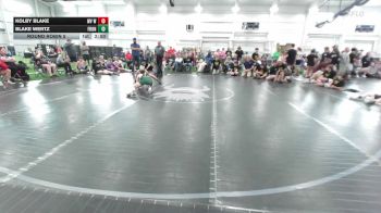 90 lbs Round Robin 5 - Kolby Blake, WV Wild - MS vs Blake Wertz, Front Royal - MS