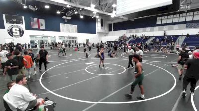 132 lbs Semifinal - Timothy Walker Jr, Poway Wrestling vs Aaron Gonzalez, Savage House Wrestling Club