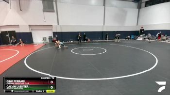 70 lbs 3rd Place Match - Calvin Lassiter, ReZults Wrestling vs Gino Ferrari, Cardinal Wrestling Club