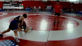 132 lbs Semis & Wb (16 Team) - Mahtomedi Athlete, Brainerd vs Caden Wevley, WCAABE Knights