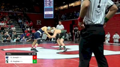 165 lbs Quarterfinal - Vincenzo Joseph, Penn State vs Drew Hughes, Michigan State