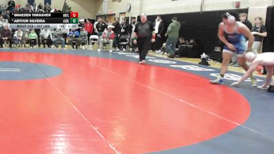 157 lbs Semifinal - Braeden Thrasher, North Attleborough vs Arthur Silveira, Ashland
