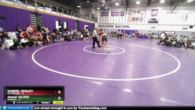 165 lbs Quarters - Isaiah Valdez, Kamiakin vs Gabriel Singley, Mt. Spokane