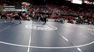 3A 120 lbs Cons. Round 1 - Dylan Alvarado, Challis vs Aiden Figueroa, Kellogg