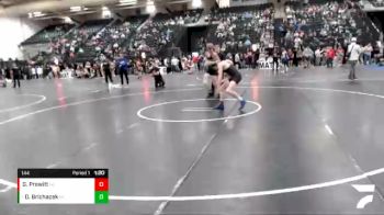 144 lbs Champ. Round 1 - Dylan Brichacek, Howells-Dodge Consolidated vs Gavin Prewitt, NC