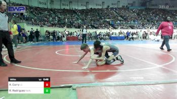 88 lbs Consi Of 32 #2 - Rylan Curry, Lone Grove vs Rocket Rodriguez, MARLOW OUTLAWS JH