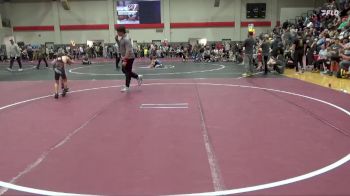 65 lbs Cons. Round 3 - Jesse Potts, Stronghold vs Connor Belken, Hazel Green Youth Wrestling