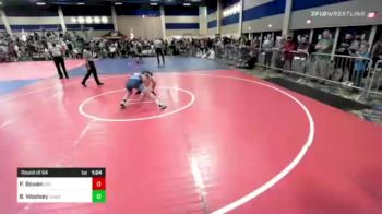126 lbs Round Of 64 - Peter Bowen, Bay Area Dragons vs Blake Woolsey, Sanderson Wr Ac