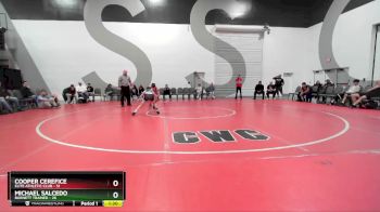 85 lbs Round 2 (8 Team) - Dominic Demarco, DC Wrestling Academy vs Grady Moos, Burnett Trained
