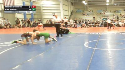 120 lbs Rr Rnd 3 - Preston Morrison, GT 4238 - HSB vs John Woodall, Doughboy Black - HSB