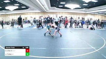 49 lbs Quarterfinal - David Villa III, Southwest Stallions WC vs Jacques Finley, Big Cat WC