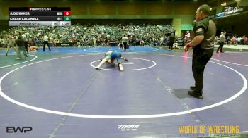 145 lbs Round Of 32 - Jude Baker, Wright Wrestling Academy vs Chase Caldwell, No Limits Wrestling Club