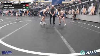96 lbs Quarterfinal - Cru Foster, F-5 Grappling vs Dusty Reeder, Husky WC
