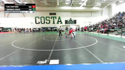 138 lbs Cons. Round 4 - Jeremiah Anaya, La Habra vs Che Chatterji, Redondo