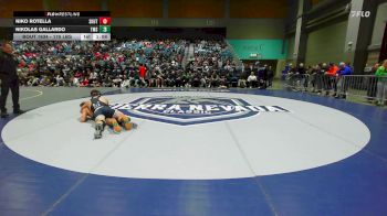 175 lbs 5th Place - Niko Rotella, Omaha Skutt Catholic vs Nikolas Gallardo, The Meadows