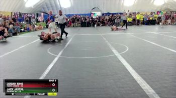 100 lbs Round 1 (8 Team) - Josiah Sims, Terps Xtreme vs Jack Jastal, Phoenix WC