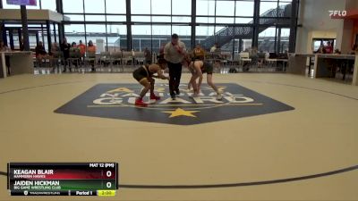 J-16 lbs Semifinal - Keagan Blair, Hammerin Hawks vs Jaiden Hickman, Big Game Wrestling Club