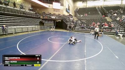 123 lbs Cons. Round 4 - Troy Roper, Tooele vs Tib Champneys, Tooele