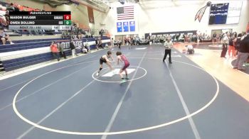 150 lbs Cons. Round 2 - Mason Bulger, Kankakee (Sr.) vs Owen Bollino, Herscher
