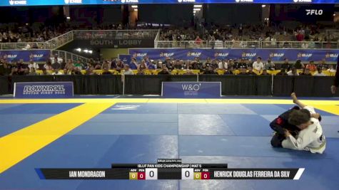 Ian Mondragon vs Henrick Douglas Ferreira Da Silv 2026 Pan Kids Jiu-Jitsu IBJJF Championship