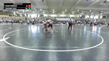 171 lbs Champ. Round 1 - Zachary Post, Stampede Wrestling Club vs Elias Franklin, E3 Wrestling