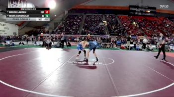 3A 106 lbs Cons. Round 2 - Brock Larsen, Firth vs Mark Lundholm, West Jefferson