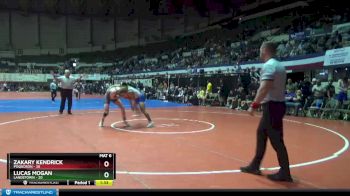 165 lbs Semifinals (16 Team) - Zakary Kendrick, Poquoson vs Lucas Mogan, Landstown