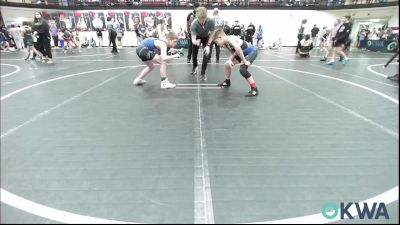 100 lbs Consi Of 8 #2 - Zydyn Clymer, Team Guthrie Wrestling vs Blake Holzbaugh, Team Guthrie Wrestling