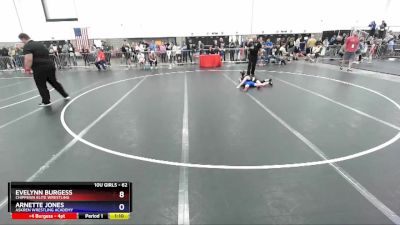 62 lbs Round 2 - Evelynn Burgess, Chippewa Elite Wrestling vs Arnette Jones, Askren Wrestling Academy