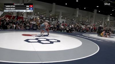 130 lbs Cons. Semis - Aden Attao, NYAC vs Keith Miley, Ark/Nyac