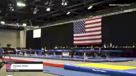Kennedy Stoker - Tumbling, NSB - 2021 USA Gymnastics Championships