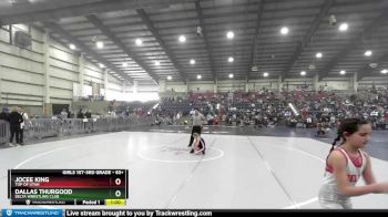63+ 3rd Place Match - Dallas Thurgood, Delta Wrestling Club vs Jocee King, Top Of Utah