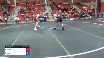 70 kg Prelims - Luke Odom, Illinois Regional Training Center/Illini WC vs Brayton Lee, Gopher Wrestling Club - RTC