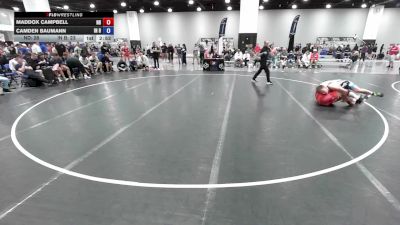 165 lbs Maddox Campbell, North Dakota vs Camden Baumann, Indiana Blue