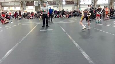 100 lbs Round 5 (8 Team) - Landon Vercoe, Warhawks Wrestling vs Will McDonogh, AACO Allstars