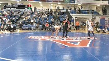 157 lbs Semifinal - Yannis Charles, Morgan State vs Jonathan Ley, Navy