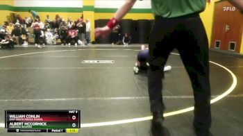 95 lbs Quarterfinal - William Conlin, East Edisto Middle School vs Albert McCormick, Carolina Reapers