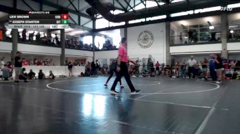 121-128 lbs Cons. Round 1 - Joseph Stanton, SOT-C vs Levi Brown, Siwa
