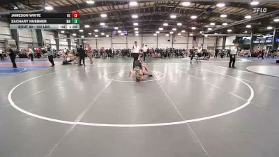 100 lbs Round Of 64 - Zachary Huebner, MN vs Jameson White, NC