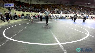 52 lbs Quarterfinal - Grant Remus, Barnsdall Youth Wrestling vs Rivers Tahdooahnippah, Elgin Wrestling