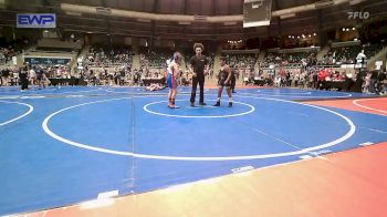 96 lbs Consi Of 4 - Austyn Harry, Wyandotte Youth Wrestling vs Sawyer Shaffer, Caney Valley Wrestling