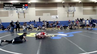 96 lbs Champ. Round 3 - Brock Gale, Sanderson Wrestling Academy vs Brendon Collins, Kuna Klub