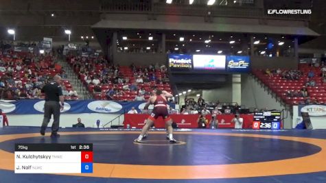 70 kg Quarters - Nazar Kulchytskyy, TMWC vs Jason Nolf, Nittany Lion Wrestling Club