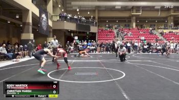 145 lbs Round 1 (6 Team) - Kody Wartick, The Untouchables vs Christian Marsh, $nowmen