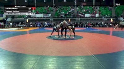 6A 113 lbs Quarterfinal - Jahlen Croom, Clay Chalkville vs Pedro Miguel, Fort Payne