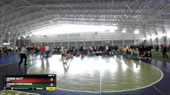 132 lbs Champ. Round 2 - Jedrik Nutt, Roy vs Cohen Mortensen, Lehi