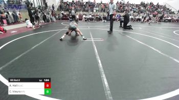 73 lbs Rr Rnd 2 - Aidyn Hall, Blackwell Wrestling Club vs Corbin Vieyra, Kansas Young Guns